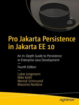 cover image of Pro Jakarta Persistence in Jakarta EE 10